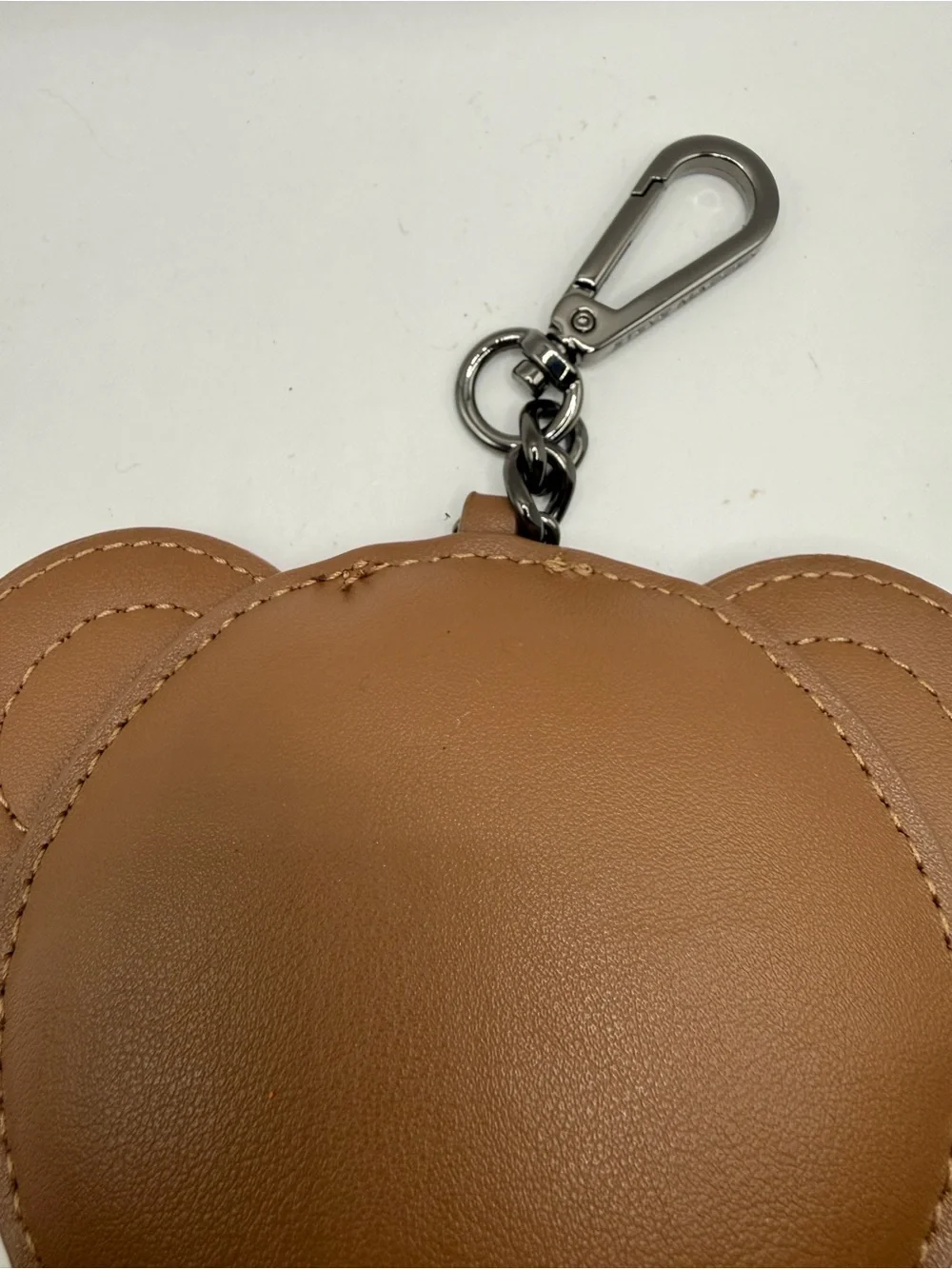 Steve Madden Tan Bear Keychain with Black Sunglasses for Handbags - Keys & more